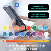 Black Lift Top Coffee !SALE! Table LED Lights Hidden Storage High Gloss Modern