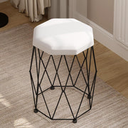 Dressing Table with LED Lights Mirror Stool 5 Drawers Vanity Makeup Desk Set