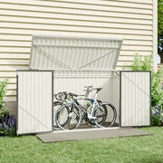Large Lockable Storage Box Garden Outside Bicycle Bike Garbage Bin Tool Sheds UK