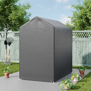 3ftx5ft Garden Shed Storage Shelter Bicycle Tent Bike Log Store Equipment Cover