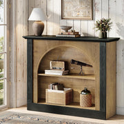 3-Tier Modern Console Table 43.3-Inch Entryway Table with Storage for Hallway