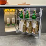 PullOut Kitchen Magic Corner Baskets Cupboard Larder Storage Shelf Rack Close UK