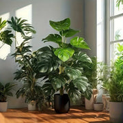 Large Artificial Palm Tree Fake Tropical Plant Indoor Home Office Decor UK
