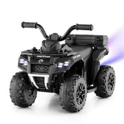 6V Kids Electric Quad Bike Toddler Ride-On Toy Car with Music-Black