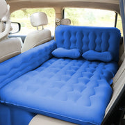 2-in-1 Inflatable Air Bed SUV Car Travel Camping Mattress Back Seat with Pillow
