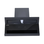 Angled Cooker Hood 90cm Chimney Cooker Hood & 900m³/h Strong Suction, LCD Touch