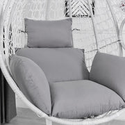 Egg-Shaped Hanging Chair Cushion Seat Garden Patio Swing Hammock Seat Chair Pad