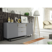 Loft Retro Industrial Modern Sideboard Vintage TV Unit Cabinet TV Stand
