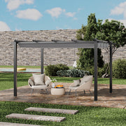 Outdoor Pergola Awning Gazebo Canopy Furniture Barbecue Party Garden Shelter