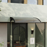 Door Canopy Awning Back Front Window Roof Rain Cover Porch Patio Outdoor Shelter