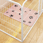 6 Panel Heavy Duty Pet Playpen Dog Puppy Exercise Fence Enclosure Indoor Outdoor