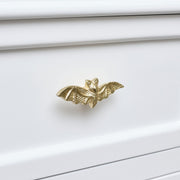 Gold Bat Drawer Knob handle pull animal goth vampire decorative home decor gift