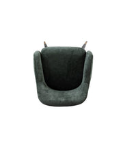 Zurich Modern Velvet Padded Bar Stool Chair with Black Metal Legs