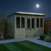 Total Sheds Pent Summer House Various Sizes Pressure Treated UK Manufactured