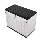 Outdoor Storage Box with Free Base 975L Garden Container Shed Weather Resistant