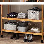 Heavy Duty Clothes Rail Rack Garment Hanging Display Stand Shoe Storage Shelves