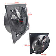 Industrial Ventilation Extractor Metal Axial Exhaust Commercial Air Blower Fans