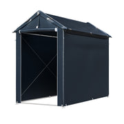 4 x 8FT Garden Storage Shelter Bike Shed Log Store Motorbike Moped Scooter Cover