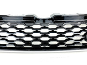 Front Grille Dynamic Style Black Gloss Silver Fits Range Rover Evoque 2011-2019