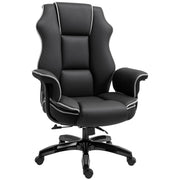 Vinsetto High Back Office Chair with Height Adjustable, Reclining, Black