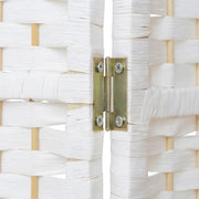6 Panel Weave Wicker Room Divider Hand Made Privacy Screen/Separator/Partition