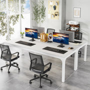 78.7 Inch Extra Long Computer Desk 2 Person Desk Industrial Office Writing Table