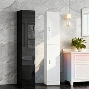 Bathroom Cabinet Cupboard Tall Free Standing Tallboy Storage Furniture 1900mm