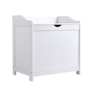 Large Laundry Hamper Bin Clothes Storage Cabinet Chest Wooden Shaker Unit Home