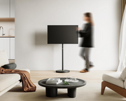 FITUEYES TV Floor Stand for 24-48 Inch Minimalism Corner TV Stand Tall Modern