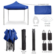 All Seasons Gazebos 3mx3m Heavy Duty Fully Waterproof Pop Up Gazebo