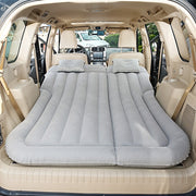 2-in-1 Inflatable Air Bed SUV Car Travel Camping Mattress Back Seat with Pillow