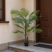 2ft-6FT Large Artificial Palm Tree Indoor Outdoor Potted Plant Home Office Decor