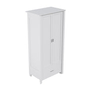 Modern Large Wooden 2 Door Wardrobe with 1 Drawers Bedroom Storage Furniture