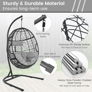 Egg Swing Chair Ultraviolet-Resistant Seat Cushion Hanging Basket