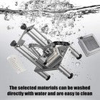 French Fry Cutter Potato Dicer Commercial Fruit Vegetable Chopper with 3 Blades.