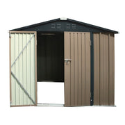 6 X 8 Outdoor Storage Garden Shed Apex Roof Free Foundation Tool Box With Base
