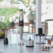 Braun MultiQuick Hand Blender MQ9138XI 1200W ActiveBlade 5 Attachments Black