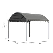 Aluminium Pergola Outdoor Garden Gazebos Summer Gazebo Large Canopy Patio Awning