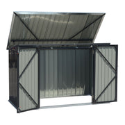 Garden Shed Lockable Bicycle Storage Bike Tool Box Outdoor Garbage Bin Sheds UK