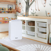 Woods MDK11 White Dehumidifier 10L Per Day 50m² Laundry Mode 1.8L Tank Timer