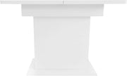 Extendable Dining Table White !SALE! Storage Kitchen Table Space Saving 130cm