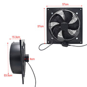 Industrial Ventilation Extractor Metal Axial Exhaust Commercial Air Blower Fans