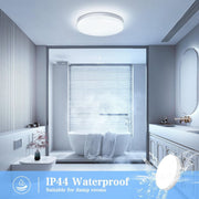 48W LED Ceiling Light 6500K IP44 Flush Mount Light Kitchen Bedroom Hall Bathroom