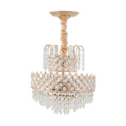 Crystal Ceiling Light LED Lamp Light Room Chandelier Living Pendant LED Lighting