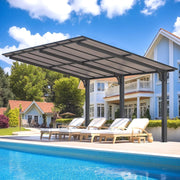 Metal Freestanding Hardtop Gazebo Aluminium Outdoor Pergola Waterproof for Patio