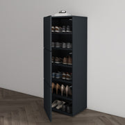 Shoe Storage Cabinet Wooden Shoe Rack Space-saving 3 Units 6 Tiers Many Colors