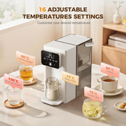 3L Instant Hot Water Dispenser with Precision Temp Control & Filter
