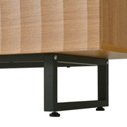 Modern TV Cabinet TV stand 2 Doors 2 Drawers Living Room Furniture 180x38x51.5cm