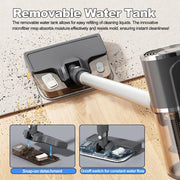 180W Cordless Vacuum Airgility Quick Vac Lite Multi-Surface Cleaner 22.2V 900ML