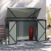 Garden Shed Lockable Bicycle Storage Bike Tool Box Outdoor Garbage Bin Sheds UK